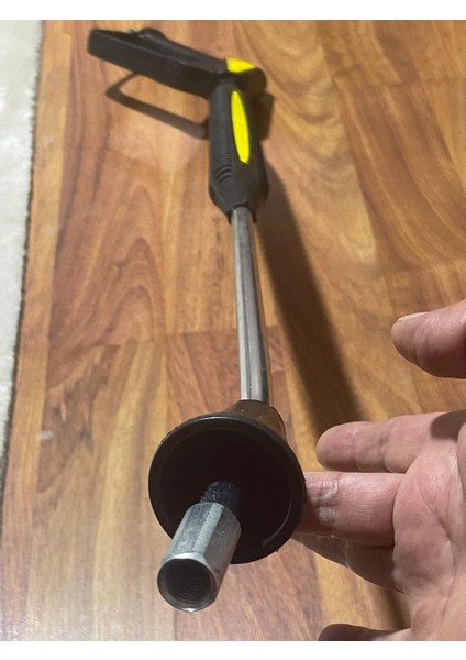 Oto Yıkama Makinası Tabancası 1000MM Uzunluk Pvc Kabze Profosyonel 200 BAR250 Bar 300 Barakadar Dayanıklı