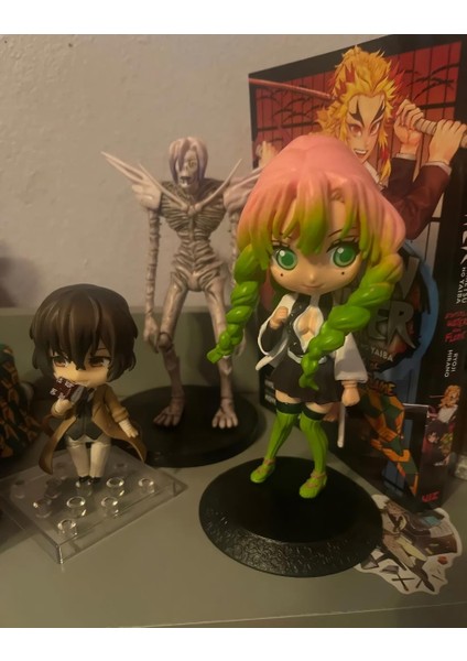 Demon Slayer Kimetsu No Yaiba Mitsuri Kanroji Anime Karakter Figür Oyuncak Koleksiyonluk Biblo 15 cm fiyatları