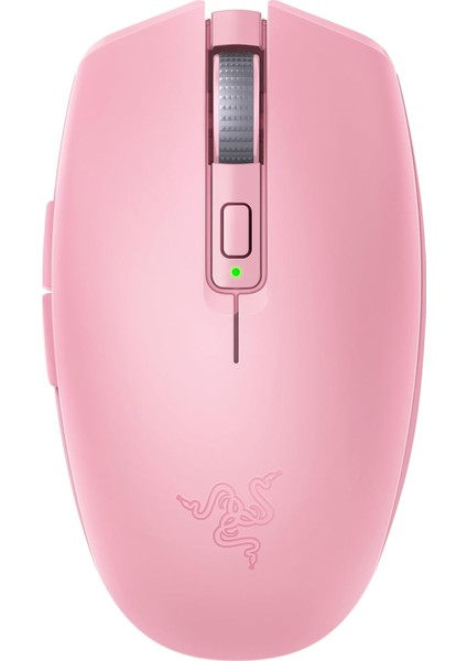 Orochi V2-950 Saate Kadar Pil Ömrüne Sahip Mobil Kablosuz Oyun Mouse'u (Ultra Hafif Tasarım, Hyperspeed Kablosuz ve Bluetooth, 2. Nesil Mekanik Mouse Anahtarları) Pembe