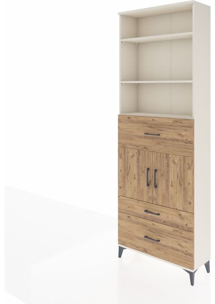Arges Dolap 4 Raflı 3 Çekmeceli 2 Kapaklı 88X30X243 Aytaşı-Çam modelleri
