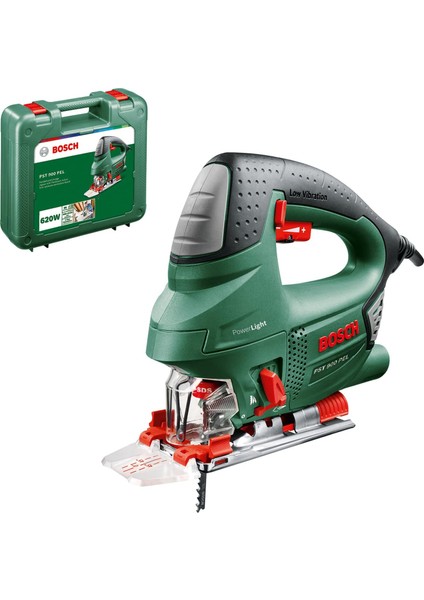 Elektrikli Dekupaj Testeresi Pst 900 Pel (620 Watt,1 Adet Dekupaj Testere ve Cut Control Koruması Dahildir, Taşıma Çantasında)