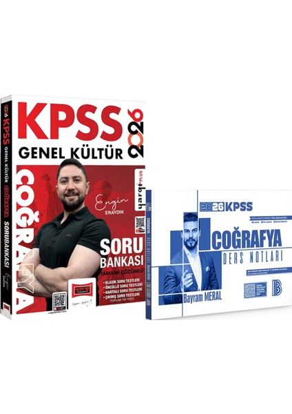 2026 Kpss Coğrafya Soru Bankası Tamamı Çözümlü Engin Eraydın - 2026 Kpss Coğrafya Ders Notları