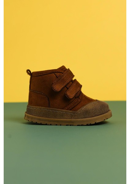 Heddy Taba Süet Cırtcırtlı Bebe Bot