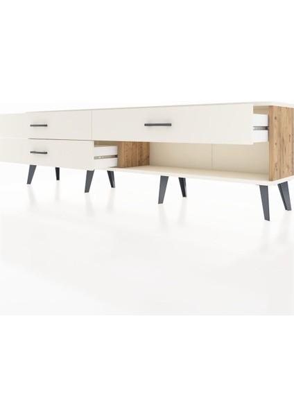Arges Tv Ünitesi 3 Çekmeceli 176X30X51 Çam-Aytaşı/aytaşı fırsatları