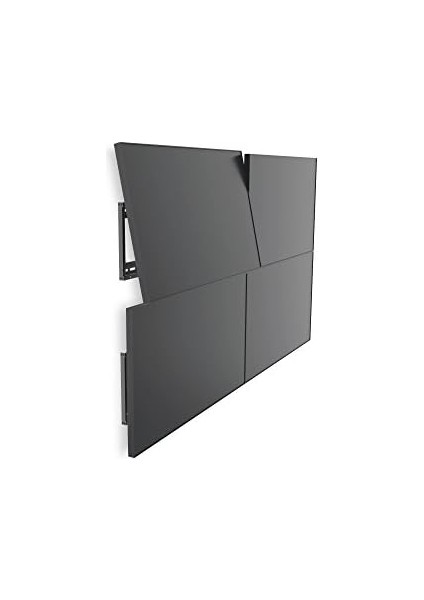 Tv ve Monitör Duvar Askısı Kurulum Von Olur, Vesa 600 x 400 Kadar; Duvar Mesafesi 76 Mm, Siyah fiyatları