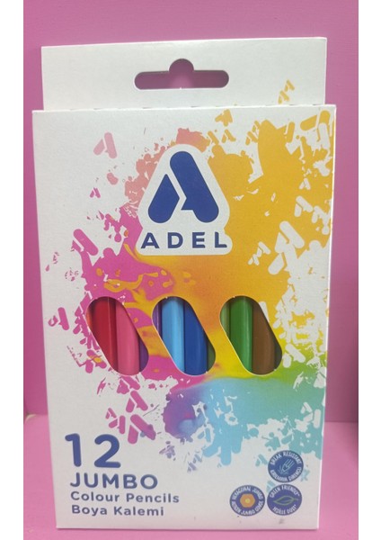 12 'li Jumbo Kuru Boya Kalemi, 12 ' Li Pastel Boya , 1500 Kelime Aktivite Kitabı fiyatları