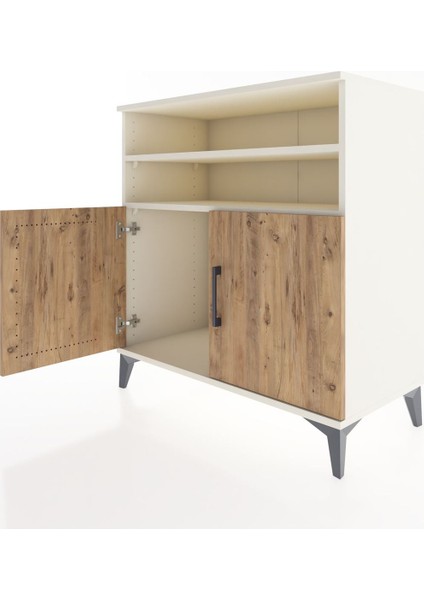 Hyperion Şifonyer 2 Raflı 2 Kapaklı 88X44X96 Aytaşı-Çam fırsatları