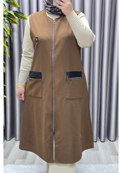 Kadın Tesettür Giyim Büyük Beden Ottoman Yelek indirimleri