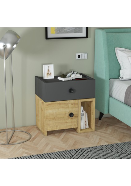 Rondo Dolaplı Çekmeceli Komodin