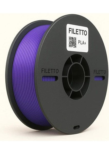 Filetto Pla+ Filament 1.75MM 1 kg - Mor