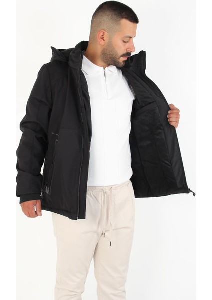 1030 Kapşonlu Softshell Mont modelleri