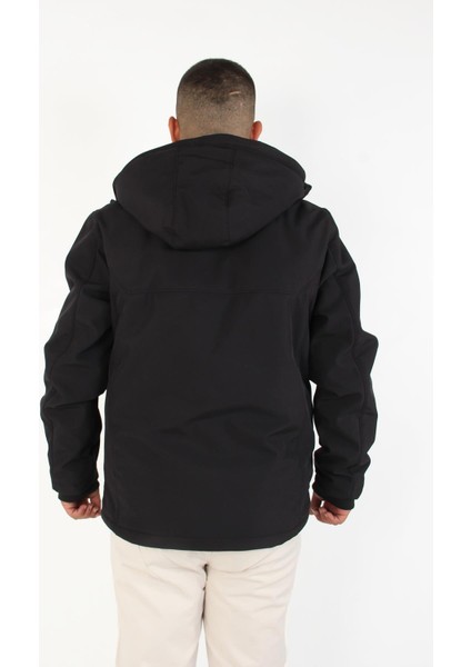 1030 Kapşonlu Softshell Mont