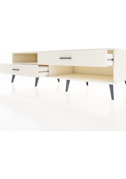 Kronos Tv Ünitesi Tek Raflı 2 Çekmeceli 176X59X51 Aytaşı-Aytaşı/aytaşı fırsatları
