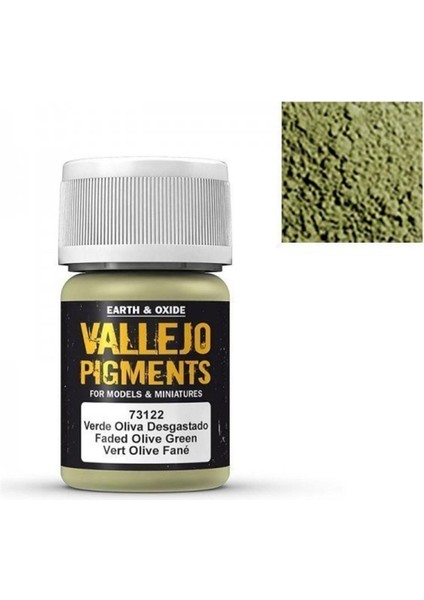 73122 35 Ml. Fades Olive Green, Model Boyası Pigmenti