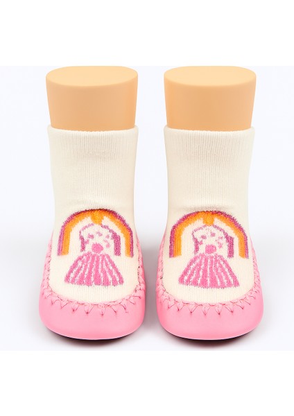 Cotton Kız Bebek Çarık Çorap