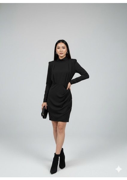 Kadın Vatkalı Kısa Elbise modelleri