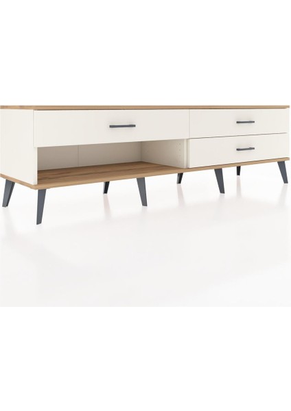 Hyperion Tv Ünitesi 3 Çekmeceli 176X44X51 Aytaşı-Çam/aytaşı fiyatları