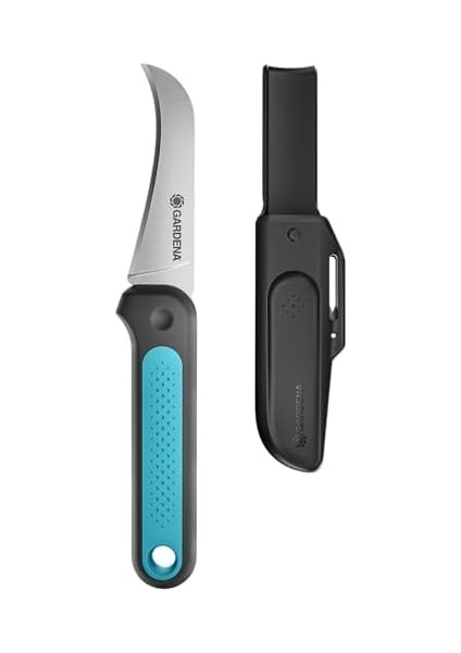 Veggiecut Hasat Bıçağı: Paslanmaz Çelik Bıçak, Sebze Hasat Etmek, Temizlemek ve Soymak Için, Kaymaz Sap, Bulaşık Makinesinde Yıkanabilir, Kemer Kılıfında Zımpara Makinesi Dahil (12211-20) modelleri