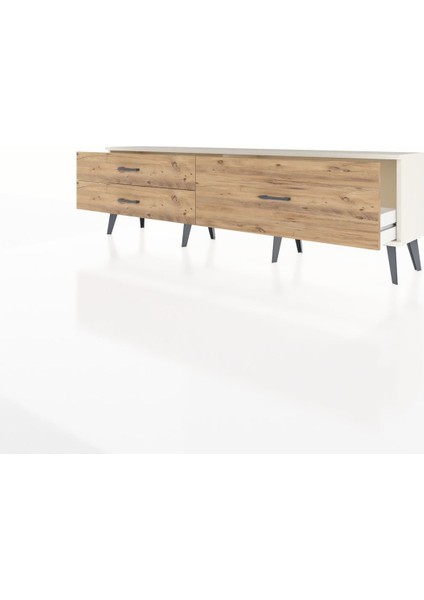 Arges Tv Ünitesi 3 Çekmeceli 176X30X51 Aytaşı-Aytaşı/çam modelleri