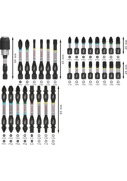 31X Pro Vidalama Ucu Seti, 31 Parça (200 x 107 Mm, Professional Aksesuar Vidalama, Vidalama) modelleri