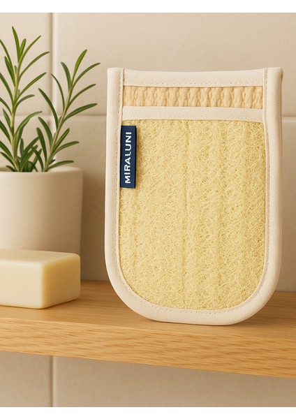 Doğal Kabak Lifi Banyo Eldiveni – Cilt Arındırıcı, Peeling Etkili, Spa Kalitesinde Duş Kesesı fırsatları