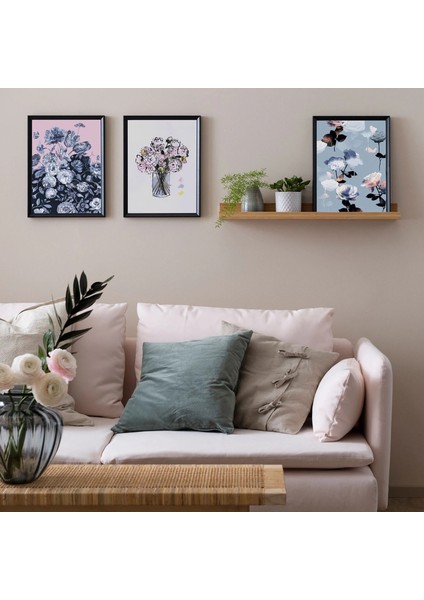 Knoppang Siyah Çerçeve Siyah 30 x 40 cm