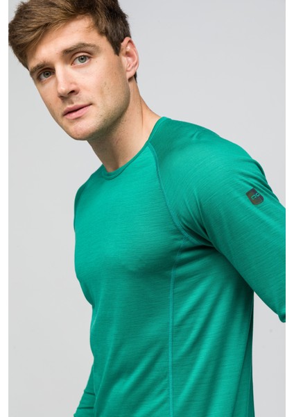 All-Season %100 Merino Uzun Kollu T-Shirt 135 gr - Turkuaz fiyatları