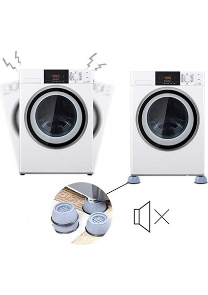 Gürültü Engelleyici ve Kaymaz Titreşim Önleyici Kauçuk Ayak Pedleri Çamaşır Makinesi Stoper A1 modelleri