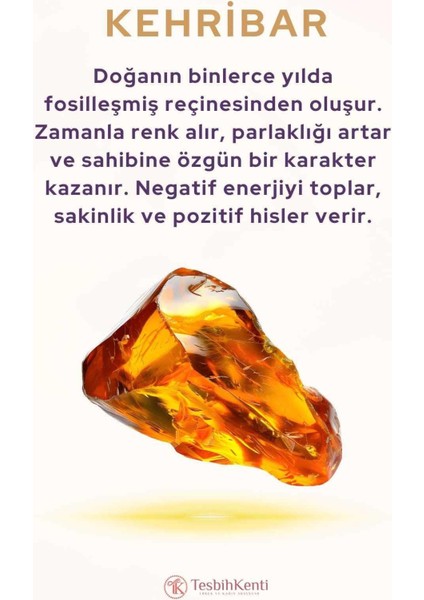 Küre Çam Kokusu Veren Damla Kehribar Tesbih modelleri