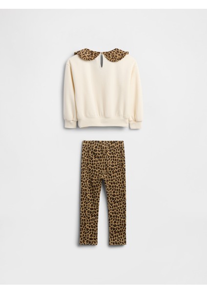 Kız Bebek Kahverengi Vintagesoft Sweatshirt & Tayt Set fiyatları