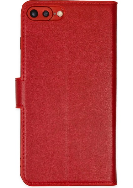 Lvsqvr Newface Apple Iphone 7/8 Plus Trend S Plus Kapaklı Kılıf - Kırmızı