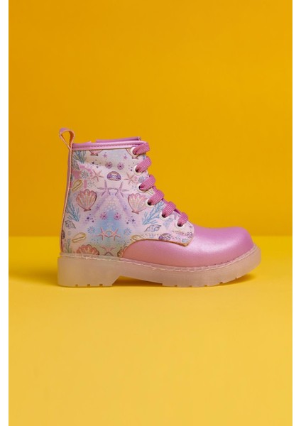 Johannah Lila Deniz Canlısı Baskılı Bağcıklı Işıklı Çocuk Bot