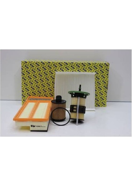 FILTRE KITI HAVA YAKIT YAĞ POLEN 1.3D MTJ 55177228