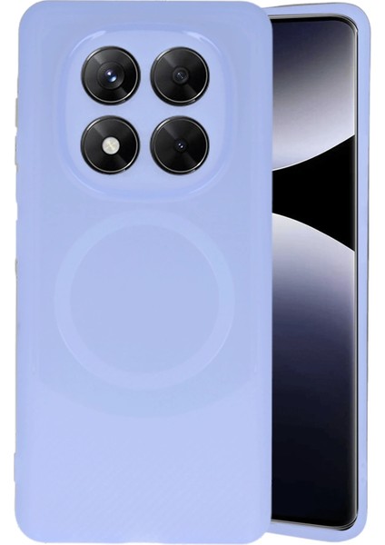 Lvsqvr Newface Xiaomi Redmi Note 14 Pro 5g Kılıf Maya Karbon Kapak - Lila