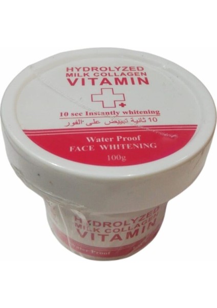 Beyazlatıcı Krem Milk Collagen Vitamin 100 gr