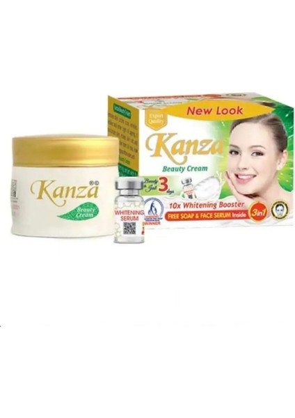 2 Kutu Kanza Beyazlatıcı Krem Sabun ve Serum Seti modelleri