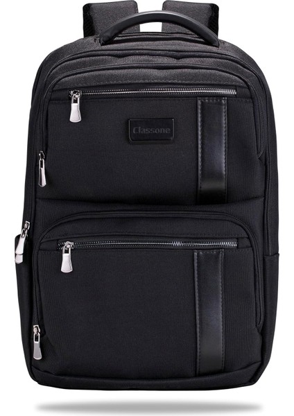 BP-BS100 Vıp B1 - Serisi 15.6 Inch Uyumlu Wtx Pro Su Geçirmez Kumaş Laptop Sırt Çantası -Siyah