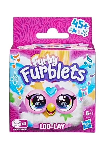 Furblets Loo-Lay Mini Friend, 45+ Ses ve Müzik, 6 Yaş ve Üstü Için Elektronik Peluş modelleri