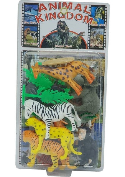 Hayvan Seti - 12 Parça Vahşi Hayvanlar Çiftlik Seti - YS2789 (Lisinya) modelleri