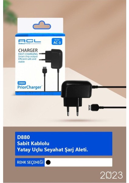 Ac-3 D880 Tuşlu Cep Telefonu Ev Kablo Tipi Şarj Cihazı fiyatları