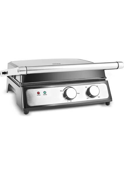 Inox Press Izgara ve Tost Makinesi 2000W 6 Dilim Kapasiteli fiyatları