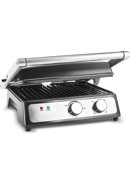 Inox Press Izgara ve Tost Makinesi 2000W 6 Dilim Kapasiteli indirimleri