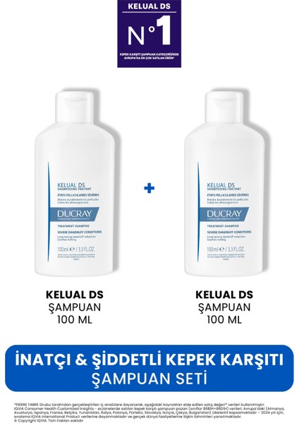 Inatçı & Şiddetli Kepek Karşıtı Şampuan Seti 2'li Set