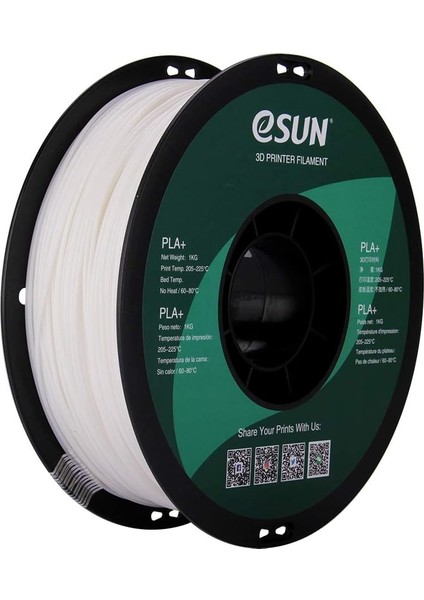 Esun Pla+ 1.75MM Beyaz