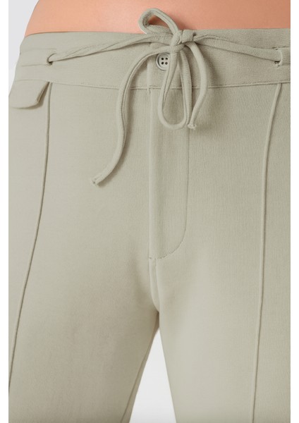 Organik Pamuklu Bej Kadın Sweatpant fiyatları