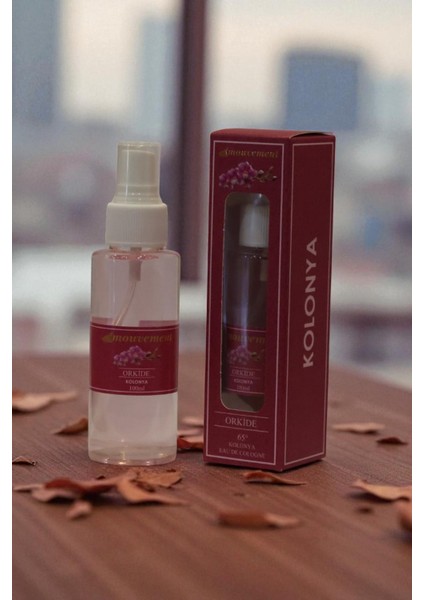 Orkide Esintisi 100 ml Kolonya – Şık, Zarif ve Kalıcı Bir Etki