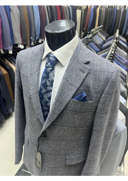 Kışlık Regular Kesim Yün Erkek Ceketi fırsatları