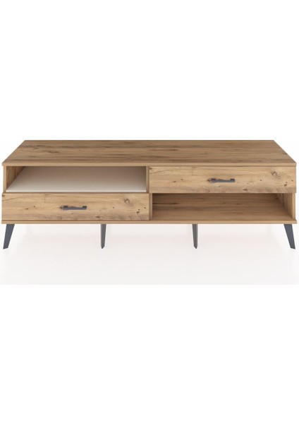 Hyperion Tv Ünitesi Tek Raflı 2 Çekmeceli 176X44X51 Çam-Aytaşı/çam