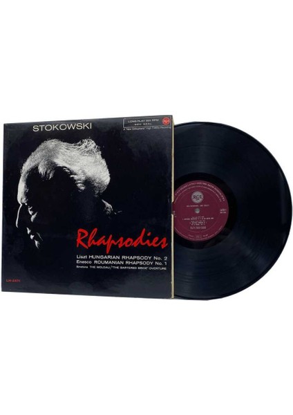 Stokowski ‎– Rhapsodies Lp Plak ‎(108.5) PLK11432