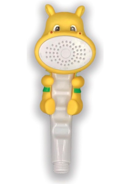 Sevimli Hayvan Figürlü Bebek Duş Başlığı - Yardımcısı Eğitici Oyuncağı, Kurulum, El-Göz Koordinasyonu Geliştirici, Çocuklar Için Renkli ve